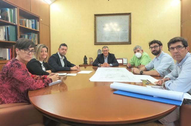 El presidente de la CHS mantiene una reunión con representantes del Ayuntamiento de Torre Pacheco - 1, Foto 1