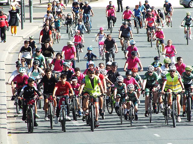 950 personas despiden sobre la bici la 43ª edición de los Juegos Deportivos del Guadalentín - 1, Foto 1