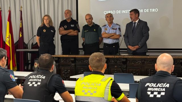 Diez agentes de la Policía Local de Murcia inician el curso de Instructor de Tiro Policial - 1, Foto 1