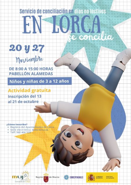 Abierto el plazo de solicitud para participar en una nueva edición del programa En Lorca se concilia - 2, Foto 2
