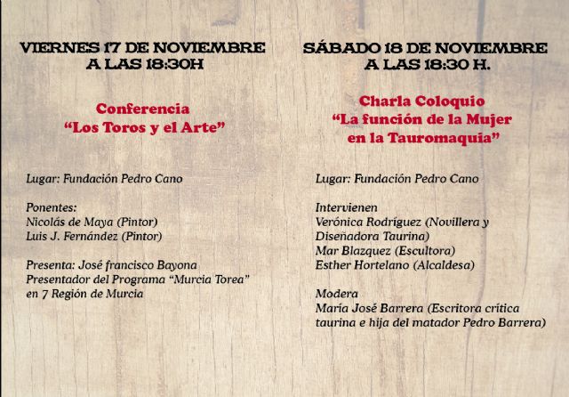 Jornadas culturales taurinas en Blanca - 2, Foto 2