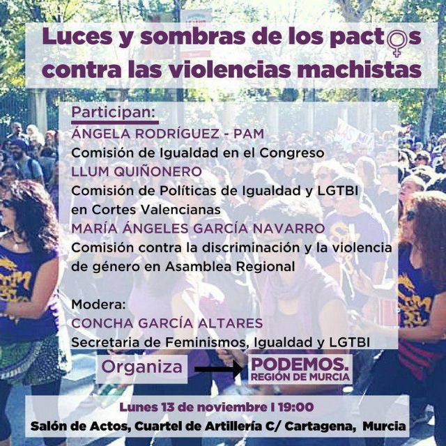 Podemos: La violencia machista debe ser considerada una cuestión de Estado con una dotación presupuestaria adecuada a este fin - 1, Foto 1