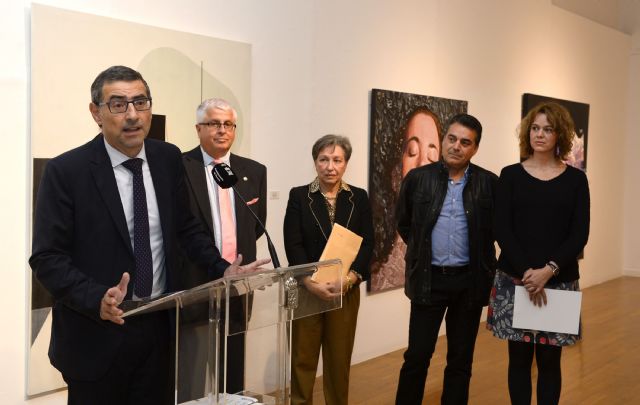 La Universidad de Murcia inaugura la exposición del XVIII Premio de Pintura, en el Palacio Almudí - 2, Foto 2