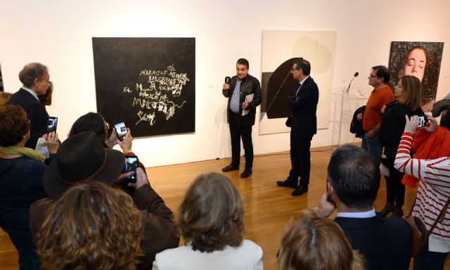 La Universidad de Murcia inaugura la exposición del XVIII Premio de Pintura, en el Palacio Almudí - 4, Foto 4