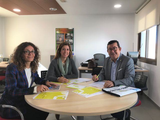 El Ayuntamiento de Fuente Álamo se reúne con el Instituto de Fomento para tratar su participación en la Red Puntopyme - 1, Foto 1