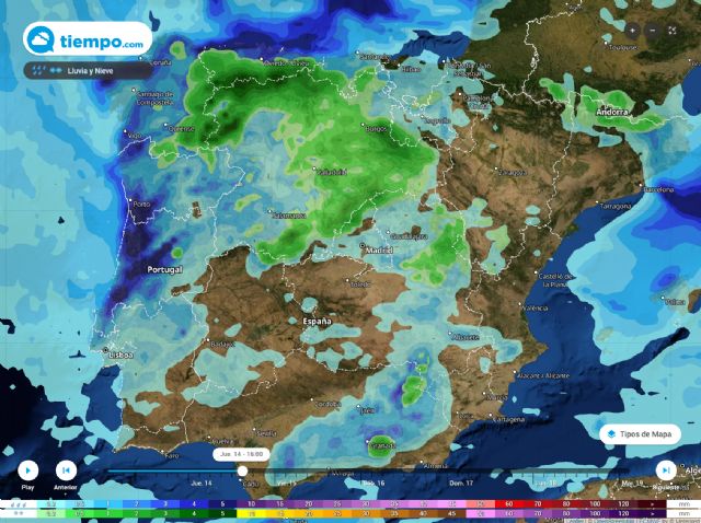 Una intensa borrasca con aire gélido se aproxima a la Península - 1, Foto 1