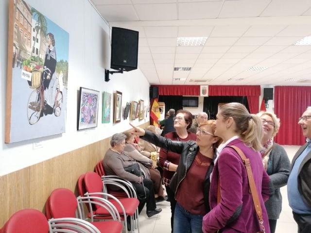 La exposición ´Los mayores también pintan´ muestra las 31 obras realizadas por los socios de los centros sociales - 2, Foto 2