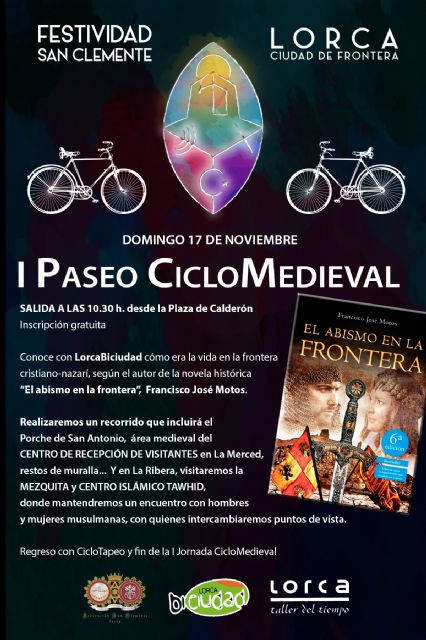 Nueva actividad de Lorcabiciudad en colaboración con la Federación San Clemente, Patrón de Lorca - 1, Foto 1