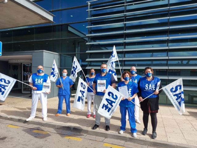 SAE se adhiere a las concentraciones por la subida salarial - 1, Foto 1