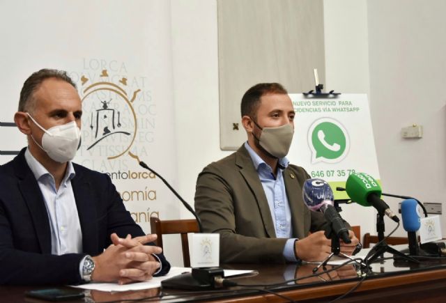 Limusa pone a disposición de los lorquinos un servicio de mensajería instantánea para incidencias - 1, Foto 1