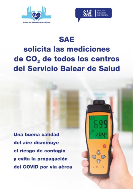 SAE solicita las mediciones de CO2 de todos los centros del Servicio Balear de Salud - 1, Foto 1