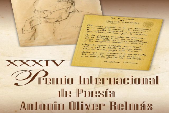 El lunes se falla en internet la XXXIV Edición del Premio Internacional de Poesía Antonio Oliver Belmás - 1, Foto 1