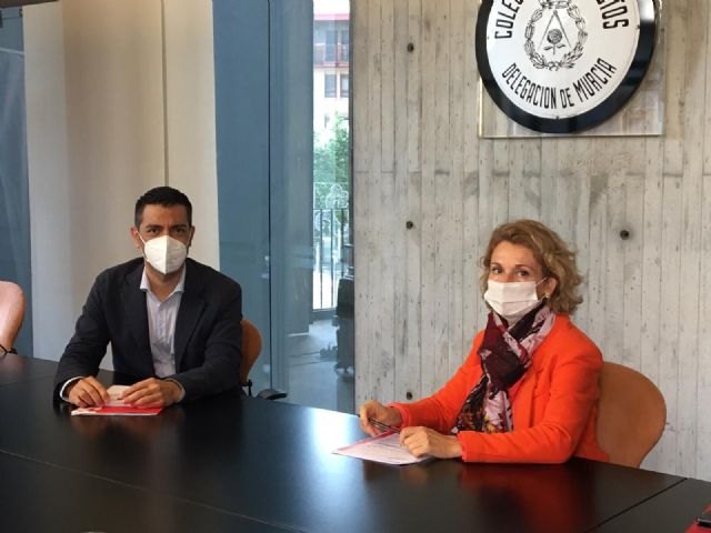 Reunión entre el Colegio de Arquitectos y el eurodiputado Marcos Ros - 2, Foto 2