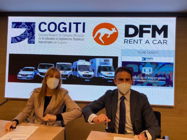 DFM Rent a Car y COGITI firman un acuerdo de colaboración para impulsar el tejido empresarial - 1, Foto 1