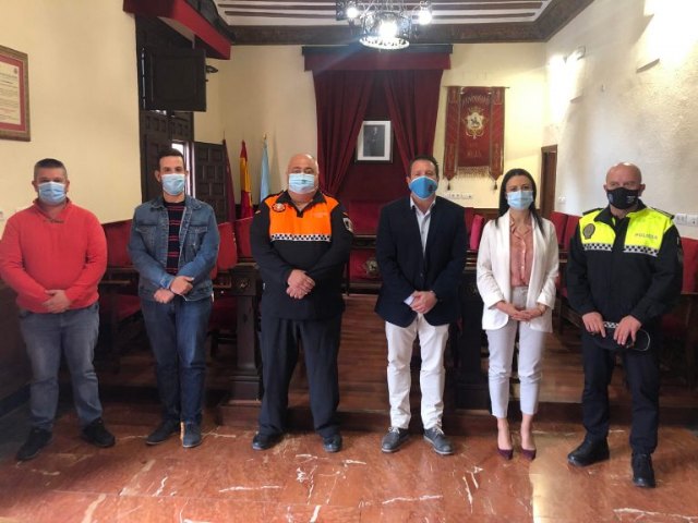 Suscrito el convenio anual con la Agrupación de Voluntarios de Protección Civil de Mula - 1, Foto 1