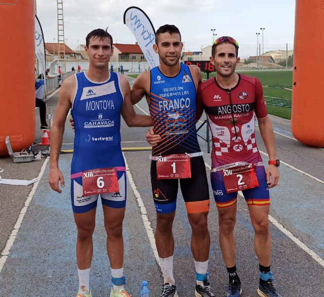 Álvaro Franco y Marina Lledó, ganadores del X III Duatlón Cross Minero de La Unión - 1, Foto 1