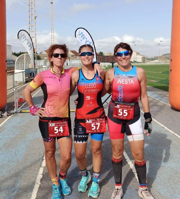 Álvaro Franco y Marina Lledó, ganadores del X III Duatlón Cross Minero de La Unión - 2, Foto 2