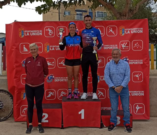 Álvaro Franco y Marina Lledó, ganadores del X III Duatlón Cross Minero de La Unión - 3, Foto 3
