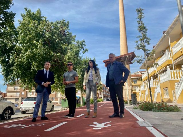 El Ayuntamiento de Lorquí diseña un itinerario peatonal y ciclista en la calle Acequia para fomentar conductas saludables - 2, Foto 2