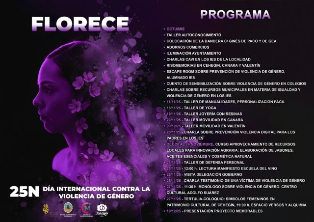 Cehegín presenta su programa de actividades con motivo del 25N, Día Internacional de la Eliminación de la Violencia contra la Mujer - 2, Foto 2
