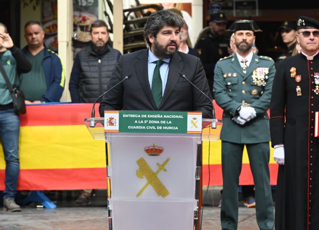 López Miras destaca la deuda de gratitud de la Región de Murcia con la Guardia Civil - 3, Foto 3