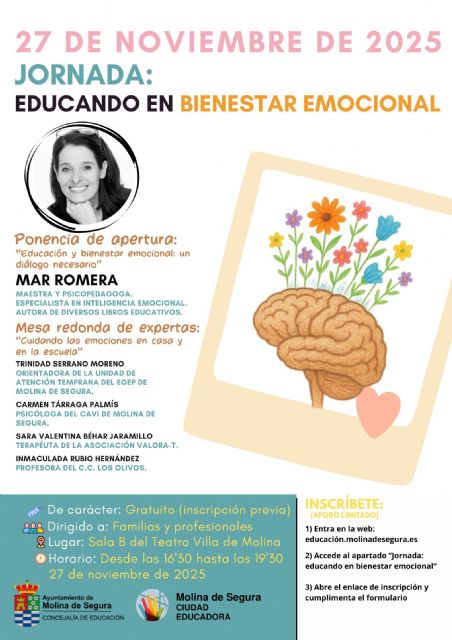 La Concejalía de Educación organiza la jornada 'Educando en bienestar emocional' en el marco del Día Internacional de las Ciudades Educadoras - 1, Foto 1