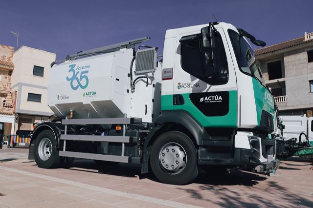 Fortuna presenta un nuevo modelo de limpieza viaria más moderno y respetuoso con el entorno - 1, Foto 1