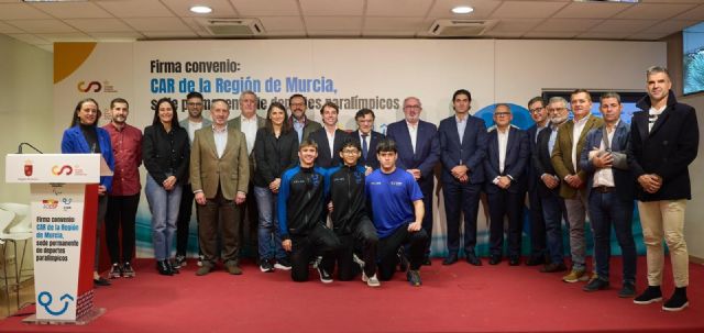 El CAR Región de Murcia se afianza como sede permanente del deporte paralímpico en España tras la firma de seis convenios con federaciones - 1, Foto 1