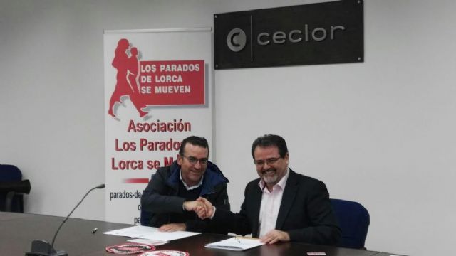 Asoc. ”Los Parados de Lorca de mueven” firma un convenio de Colaboración con Unión Comarcal de Comerciantes de Lorca - 2, Foto 2