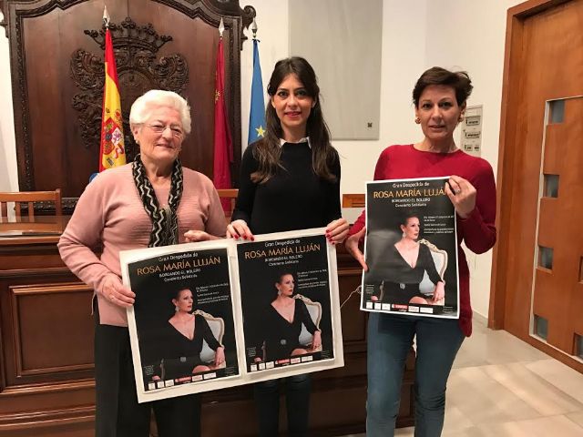 El Teatro Guerra acogerá este sábado un concierto solidario a cargo de la artista lorquina Rosa María Luján - 1, Foto 1