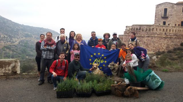La Asociación para la recuperación del bosque autóctono (ARBA) reforesta durante este otoño las laderas del monte de Fajardo - 1, Foto 1