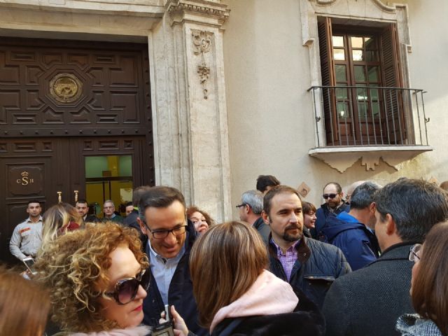 Los socialistas lorquinos presentes en la manifestación para reclamar medidas contra la sequía y en defensa de la huerta de Europa - 3, Foto 3
