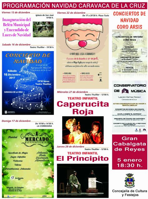 Música y espectáculos infantiles para festejar la Navidad en Caravaca - 1, Foto 1