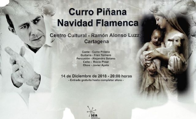 Este viernes arranca la Navidad en el Luzzy con Curro Piñana y su concierto flamenco - 1, Foto 1
