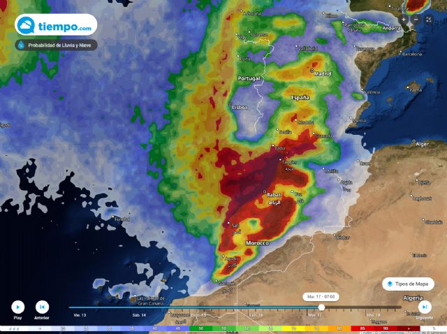 Volverán las lluvias a la Península en la segunda quincena del mes - 1, Foto 1