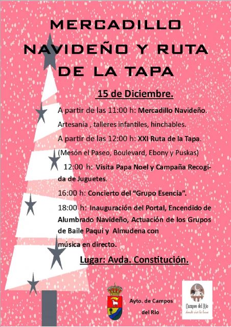 Campos del Río da la bienvenida a la Navidad 2019 - 1, Foto 1