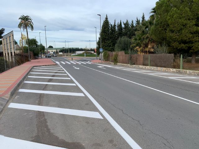 Comienza el repintado de las marcas viales de la N-344 entre La Florida y La Media Legua - 1, Foto 1