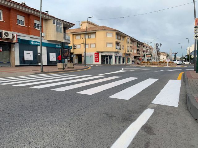 Comienza el repintado de las marcas viales de la N-344 entre La Florida y La Media Legua - 3, Foto 3