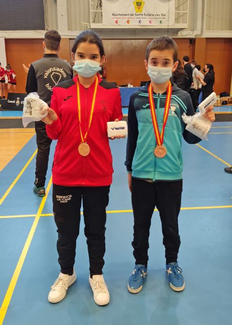 Los torreños Alicia Brao y Raúl Hernández, bronce en el mixto sub-13 del nacional de bádminton - 1, Foto 1