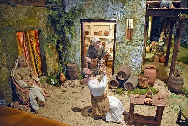 La Fundación Cajasol ha dado el pistoletazo de salida a la Navidad con su Belén hebreo - 5, Foto 5