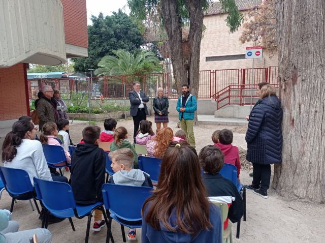 El Ayuntamiento de Murcia continúa con la plantación de más de 120 árboles frutales en los huertos escolares del municipio - 2, Foto 2