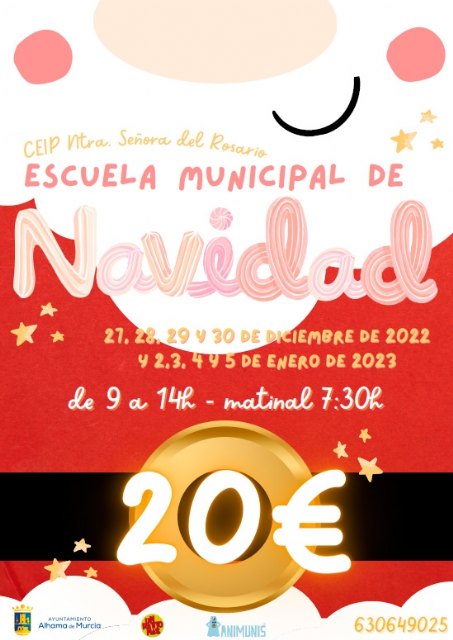 Abierto el plazo de inscripcin para la Escuela Municipal de Navidad 2022, Foto 1