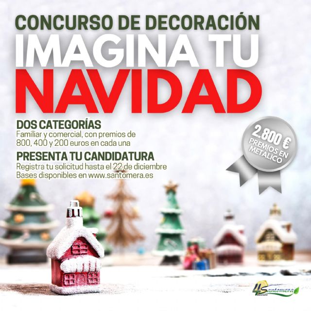 Abierto el plazo para el concurso de decoración navideña Imagina tu Navidad - 1, Foto 1
