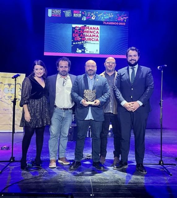 La Semana Flamenca de Alhama de Murcia galardonada como la Mejor labor de difusión del flamenco en los Premios Yepes de la Música - 3, Foto 3