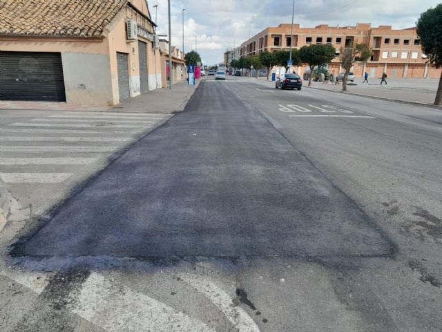El Ayuntamiento de Bullas mejora la seguridad vial y el bienestar de los vecinos con nuevas actuaciones en el firme de calles en Bullas y La Copa - 4, Foto 4