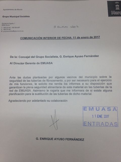 El PSOE pide a Emuasa que estudie la red de abastecimiento en Rincón de Beniscornia por las constantes roturas en los últimos meses - 2, Foto 2