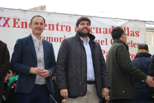 Fernando López Miras asiste al XXX Encuentro de Cuadrillas y Fiesta de las Pelotas de Patiño - 1, Foto 1