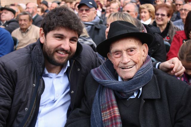 Fernando López Miras asiste al XXX Encuentro de Cuadrillas y Fiesta de las Pelotas de Patiño - 2, Foto 2