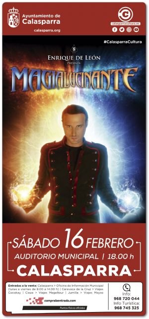 El mago de la televisión, Enrique de León, en Calasparra - 1, Foto 1