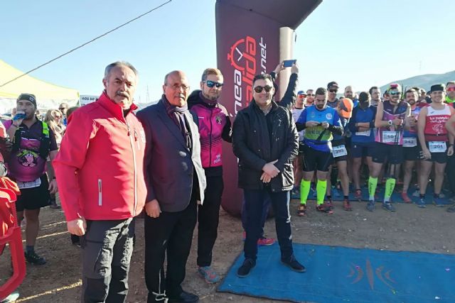 Francisco Serrano, Manuel Funes y Carlos Ruiz, ganadores del III Trail Vista Alegre-Sierra Gorda - 1, Foto 1